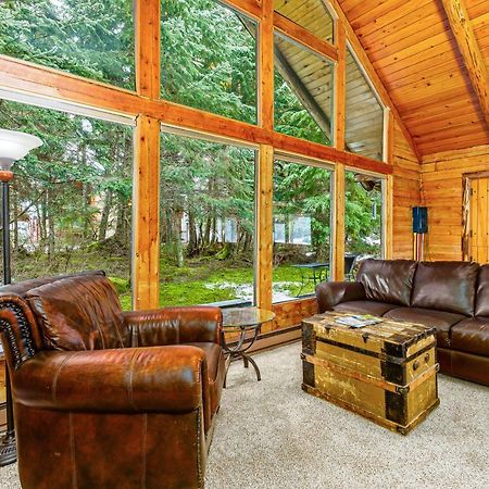 Alpine Meadows Log Cabin Гирдвуд Экстерьер фото