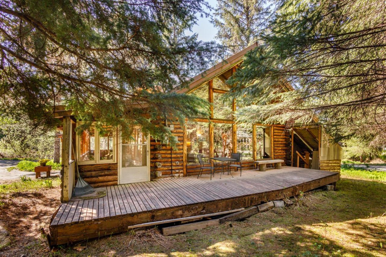 Alpine Meadows Log Cabin Гирдвуд Экстерьер фото